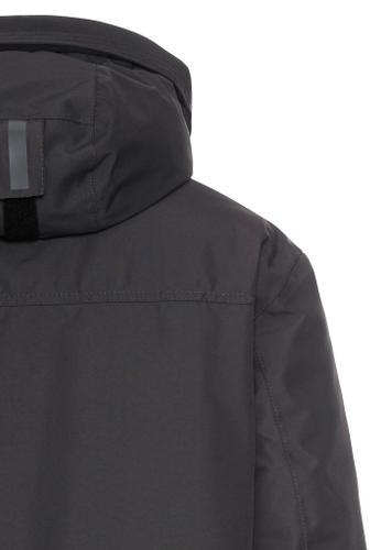 teXXXactive® Funktionsparka mit reflektierenden Details Schwarz 62
