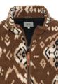 Fleece jacket with stand-up collar