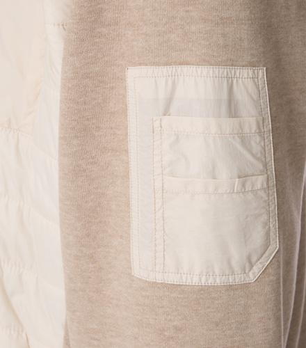 Sweatjacke M - Weiß