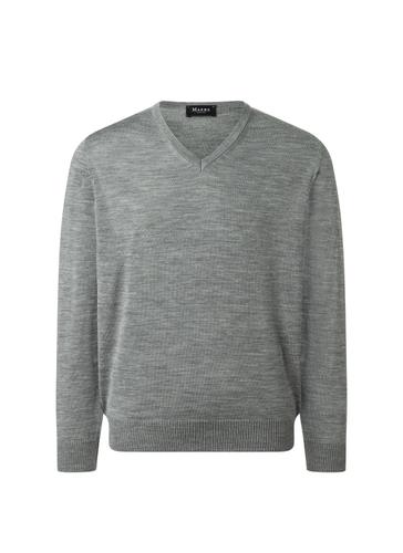 Pullover V-Ausschnitt 1/1 Arm 52 Classic Fit - Mercury Grey