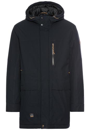 teXXXactive® Softshell Parka mit reflektierendem Print Blau 58
