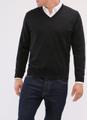 MAERZ Muenchen V-Ausschnitt-Pullover »Merino Superwash« uni