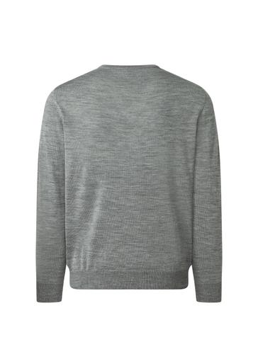 Pullover V-Ausschnitt 1/1 Arm 52 Classic Fit - Mercury Grey