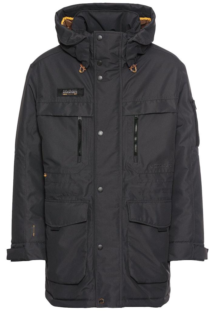 teXXXactive® Funktionsparka mit reflektierenden Details Schwarz 62