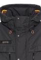 teXXXactive® Funktionsparka mit reflektierenden Details Schwarz 62