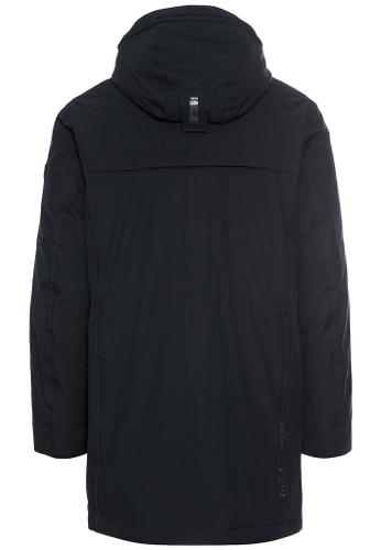teXXXactive® Softshell Parka mit reflektierendem Print Blau 58