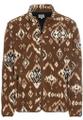 Fleecejacke mit Stehkragen Braun 4XL