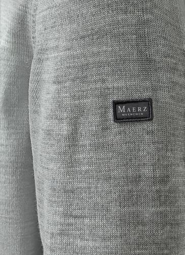 Pullover V-Ausschnitt 1/1 Arm 52 Classic Fit - Mercury Grey