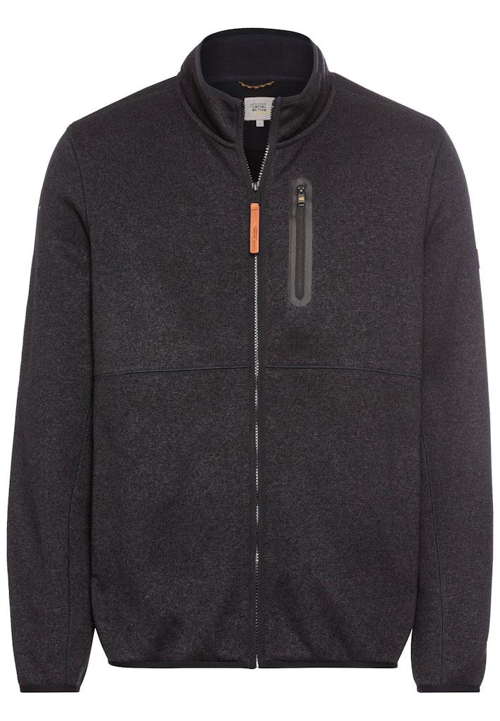 Fleecejacke mit Reißverschluss Blau 4XL