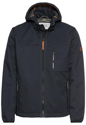 Softshell jacket made from recycled polyester