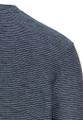 Henley long-sleeve shirt made from a cotton blend