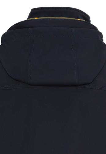 Softshell jacket with detachable hood
