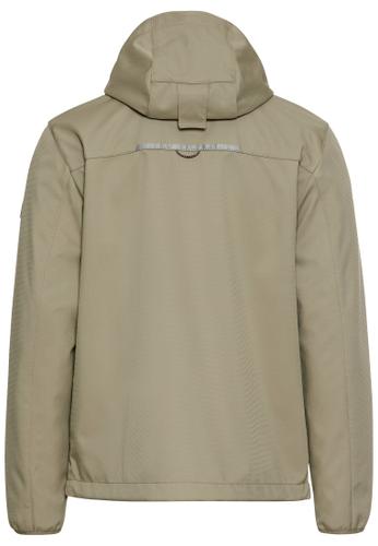 Softshell Jacke aus recyceltem Polyester