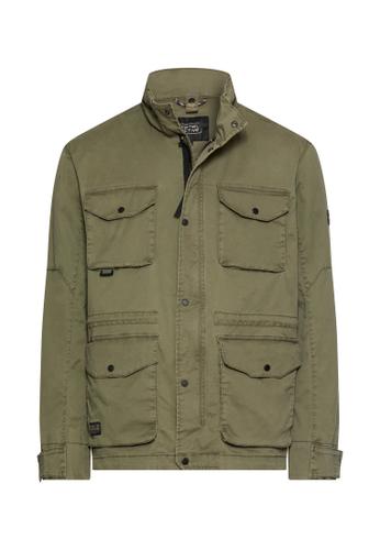 Blouson mit rollbarer Kapuze