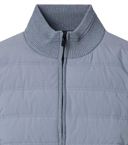 Strickjacke XXL Basic Knitwear - Blau