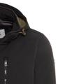 Softshell-Jacke mit abnehmbarer Kapuze 58 Regular Fit - Asphalt