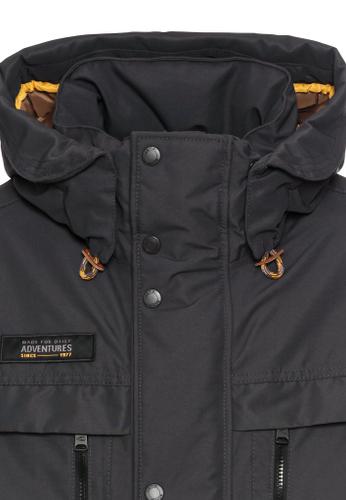 teXXXactive® Funktionsparka mit reflektierenden Details Schwarz 62