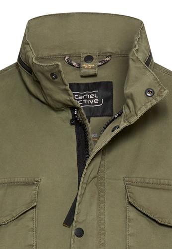 Blouson mit rollbarer Kapuze