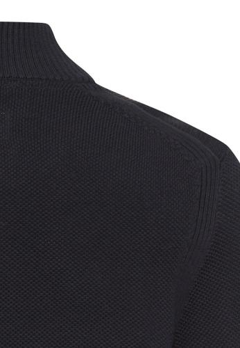 Strickjacke mit Stehkragen