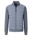 Strickjacke XXL Basic Knitwear - Blau