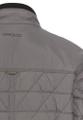 Quilted blouson with stand-up collar
