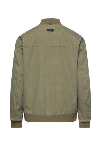 Blouson mit Bomberkragen aus Ribstop 58 Regular Fit - Deep Olive