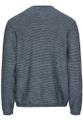 Henley long-sleeve shirt made from a cotton blend