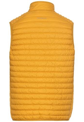 Quilted vest with light lining