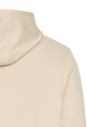 Hoodie aus Baumwollmix Beige M