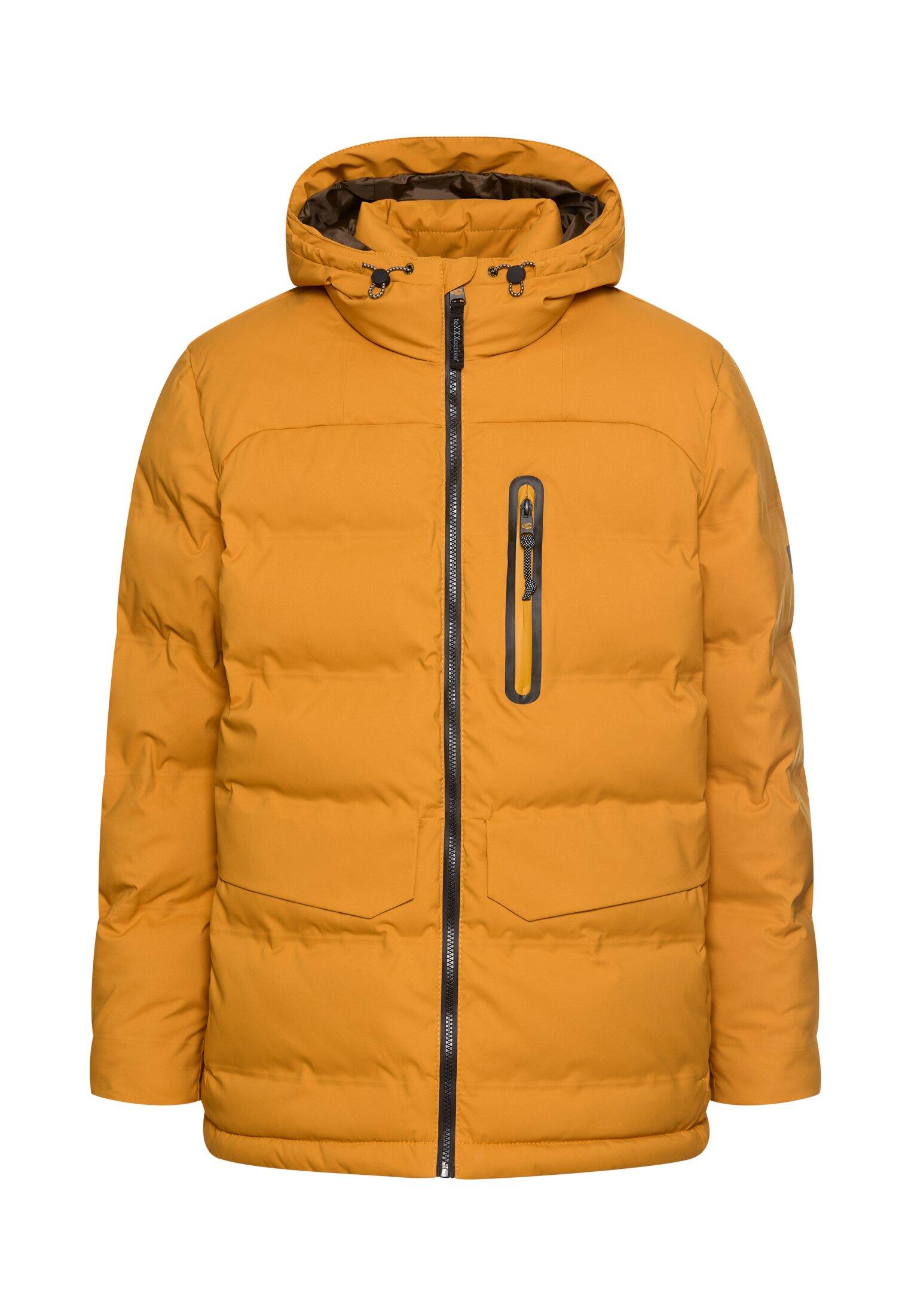 teXXXactive® Funktionsjacke mit verstellbarem Saum und Kapuze 54 Regular Fit - Burned Yellow