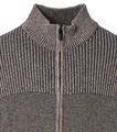 Strickjacke 5XL Basic Knitwear - Braun