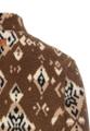 Fleece jacket with stand-up collar