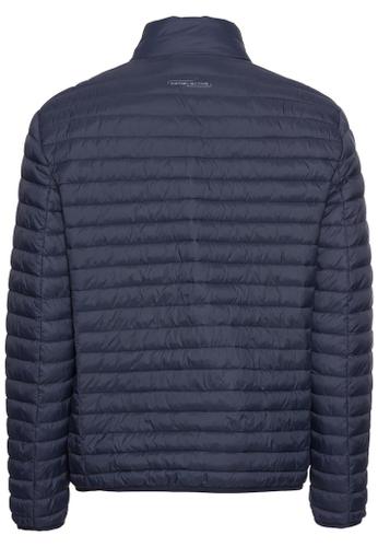 Steppjacke aus recyceltem Polyamid Blau 126