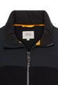 Strickjacke mit einrollbarer Kapuze L Regular Fit - Asphalt