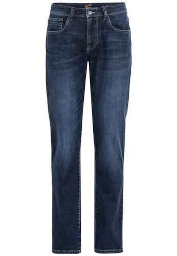 Relaxed Fit 5-Pocket Jeans aus Baumwolle Blau 42/38