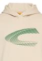 Hoodie aus Baumwollmix Beige M