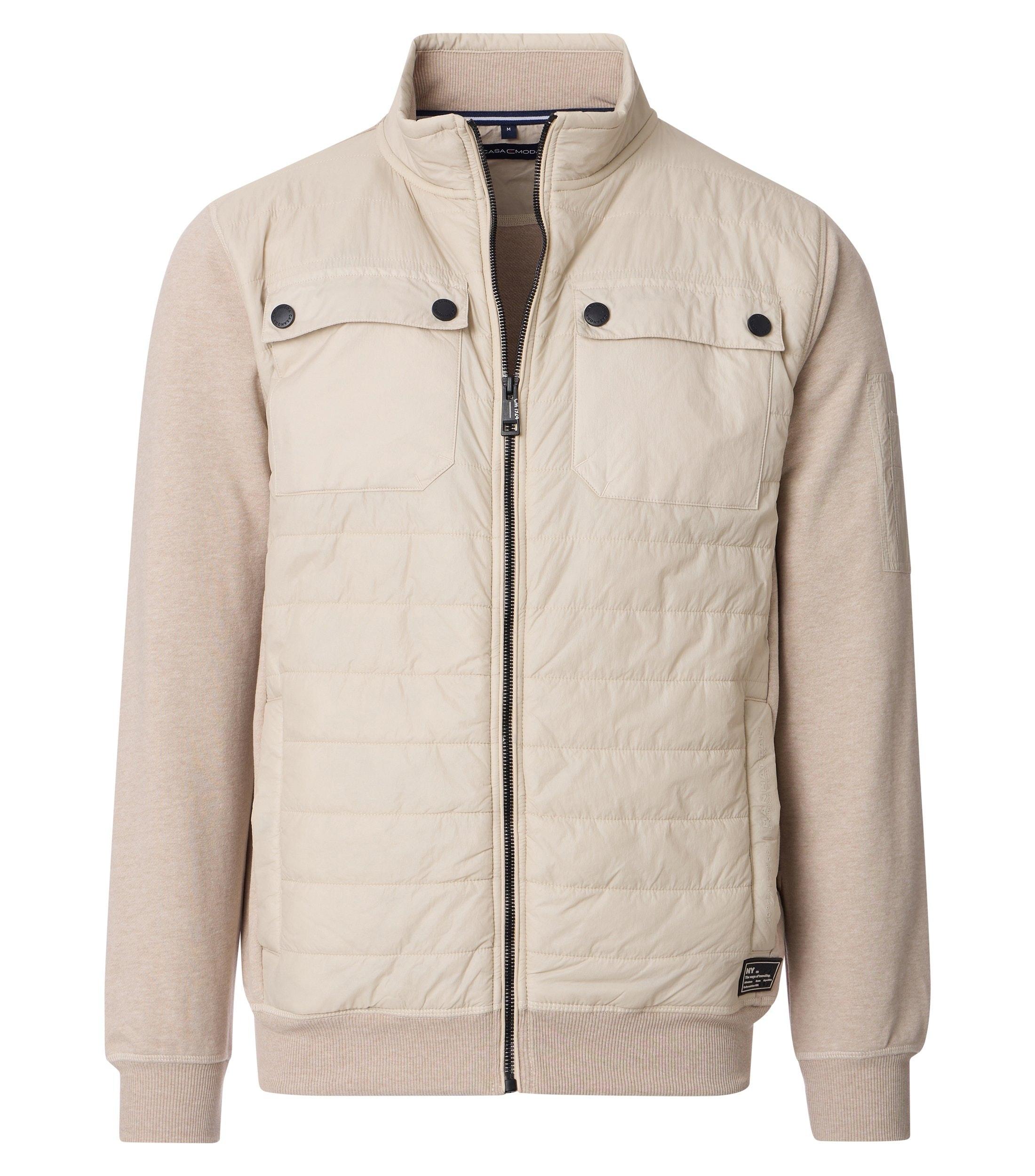 Sweatjacke M - Weiß