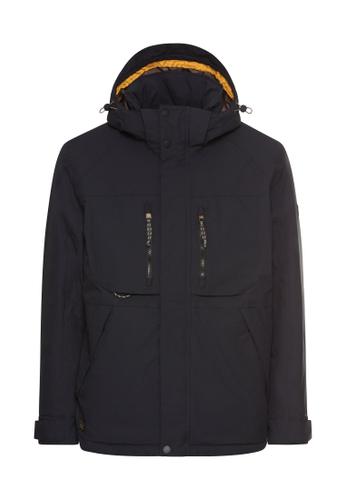 teXXXactive® Jacke mit abnehmbarer Kapuze 28 Regular Fit - Dark Navy