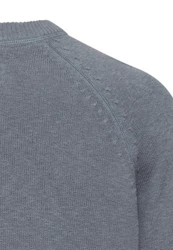 Strickpullover mit Rundhalsausschnitt
