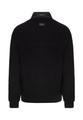 Strickjacke mit einrollbarer Kapuze L Regular Fit - Asphalt