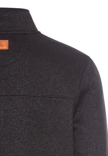 Fleecejacke mit Reißverschluss Blau 4XL