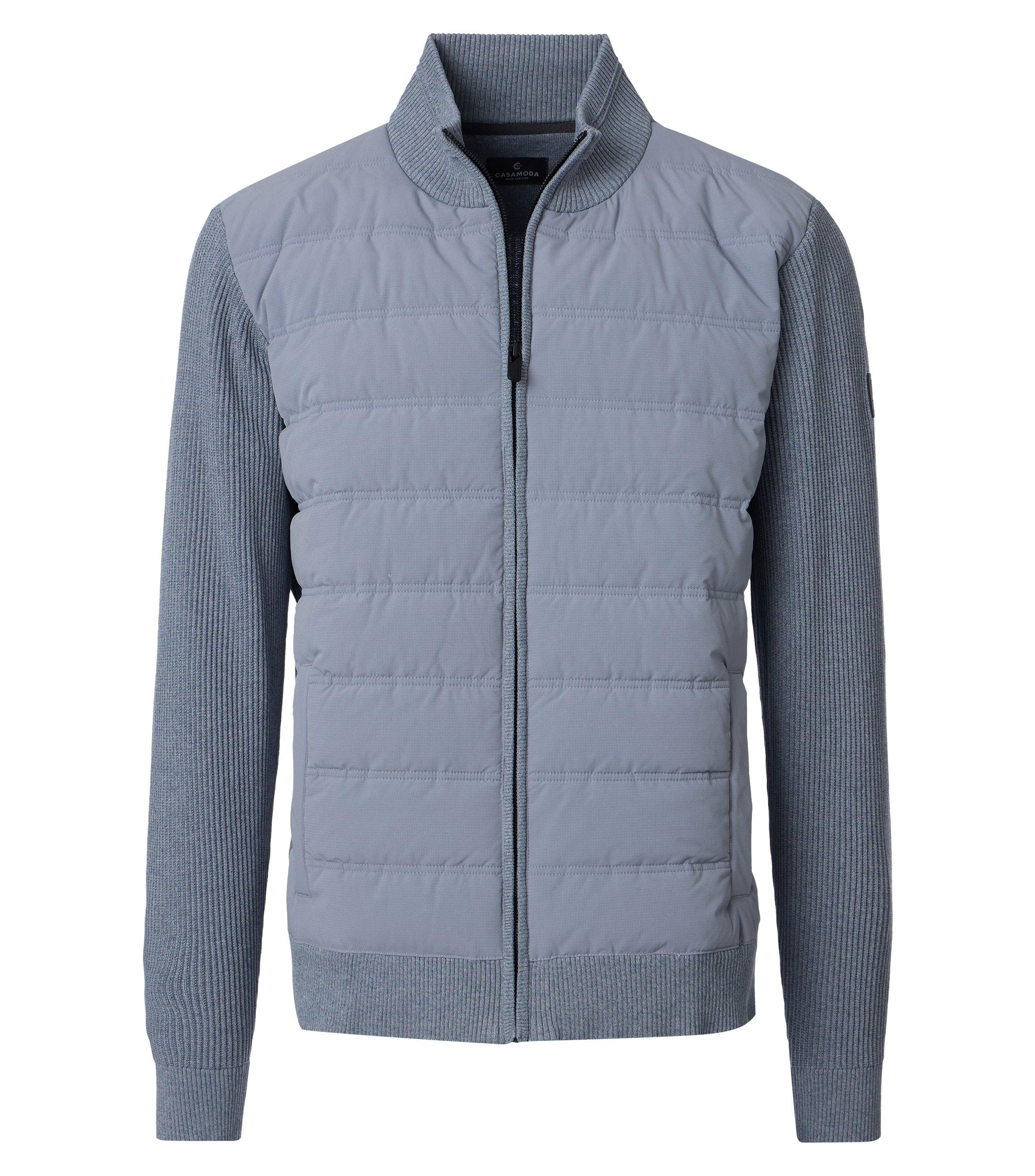 Strickjacke XXL Basic Knitwear - Blau