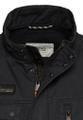 Outdoor vest with stand-up collar