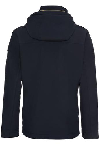 Softshell jacket with detachable hood