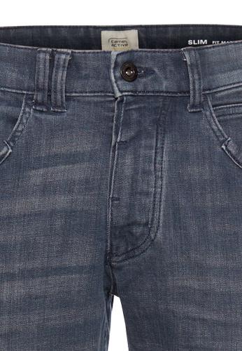 5-Pkt Slim Fit Hose aus Baumwollmischung mit Stretchfunktion Blau 38/38